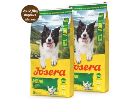 Josera Dog Festival 2x12,5kg