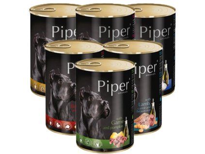 Piper Adult Dog - Mix na ochutnávku 6x400g