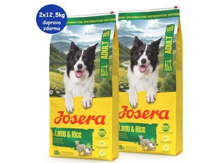 Josera Dog Lamb Rice 2x12,5kg SK