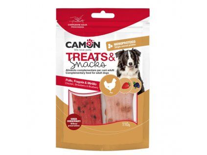 camon treatssnacks dog kuracie nanuky 110g