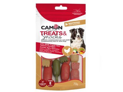 camon treatssnacks dog kuracie salonky 70g