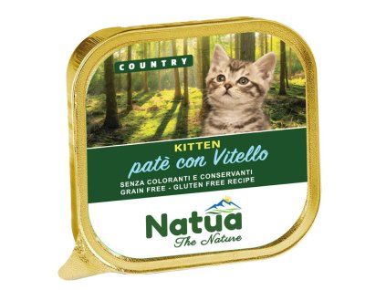 natua country kitten telacie pate 100g