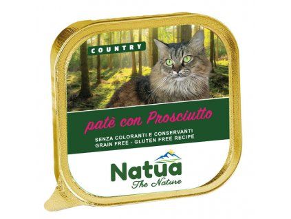 natua country adult cat bravcova sunka pate 100g