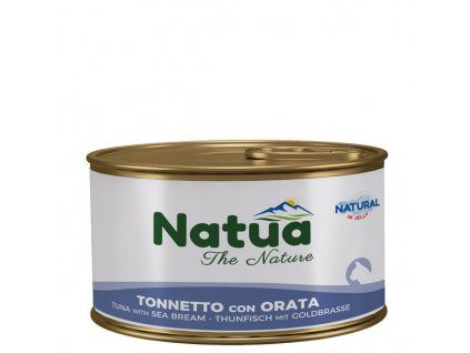natua cat adult filety z tuniaka a pražma 85g