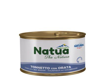 natua dog adult filety z tuniaka a pražma 85g