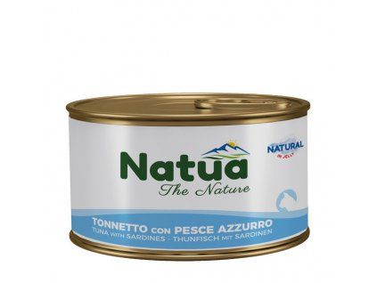 natua cat adult filety z tuniaka a sardinky 85g
