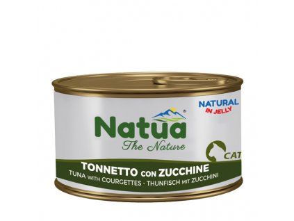 natua cat adult filety z tuniaka a cuketa 85g