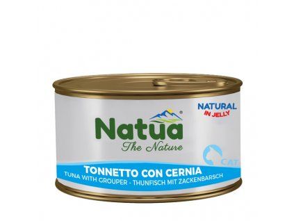 natua cat adult filety z tuniaka a cernia 85g