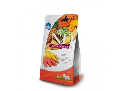 farmina nd adult mini dog tropical selection salmon 15kg