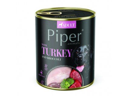piper dog adult morka s brokolicou 800g