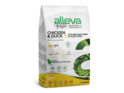 alleva holistic cat adult chicken duck 15kg