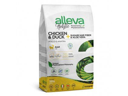 alleva holistic cat adult chicken duck 10kg
