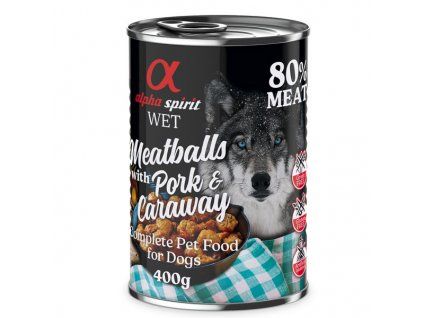 alpha spirit meatballs bravcove s rascou 400g