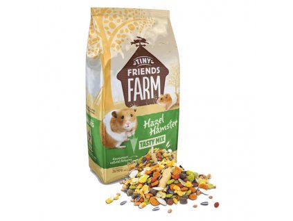 supreme tiny farm friends hazel hamster tasty mix 907g