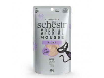 schesir cat special mousse light kuracie maso 70g