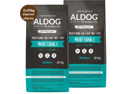 Aldog Maintenance Medium 2x20kg