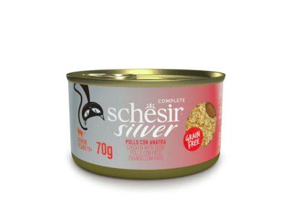 Schesir Silver Kuracie a kacica 70g