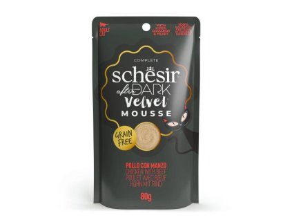 Schesir After Dark Velvet Kura a hovadzie 80g