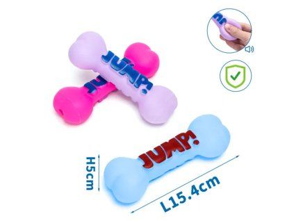 Gumená kosť pre šteňatá Nobleza 15,4cm