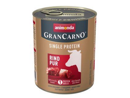 animonda grancarno single protein supreme hovadzie ciste 400g