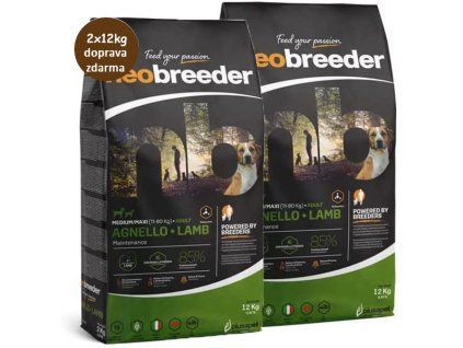 Alleva NeoBreeder Adult Lamb 2x12kg