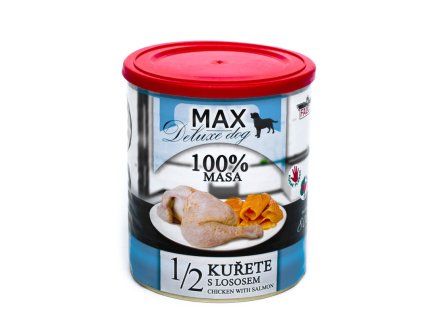 Kura s lososom MAX 800g