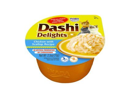 Inaba Dashi Delights Chicken Scallop 70g