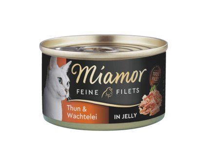 Miamor Feine Filets Tuniak a vajce 100g