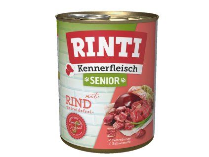 Rinti Kennerfleish Senior Hovadzie 800g
