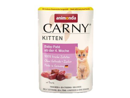 12184 animonda carny kitten baby pate 85g