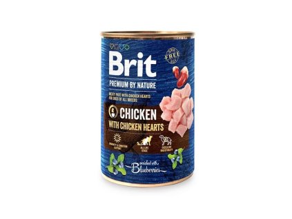 Brit Chicken with hearts 400g