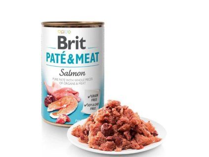 Brit Paté & Meat Salmon 400g