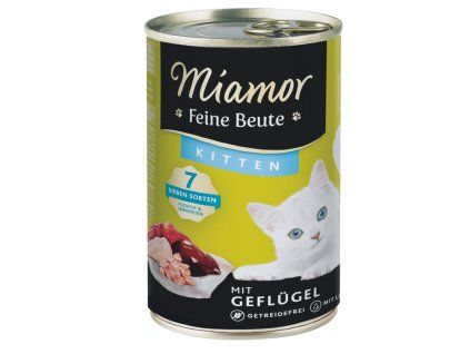 Miamor Feine Beute Kitten hydina 400g