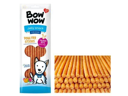 Bow Wow Poultry Sticks 65g