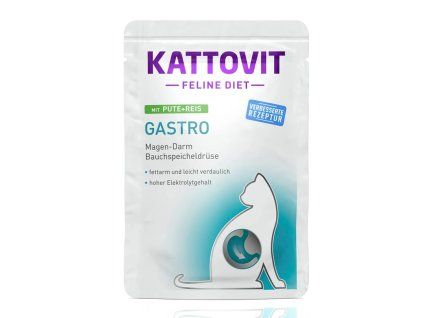 Kattovit Gastro Turkey Rice 85g
