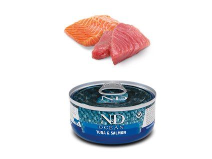 ND Farmina Ocean Adult Tuna salmon 70g