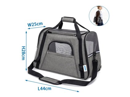Taska Nobleza Travel S Grey