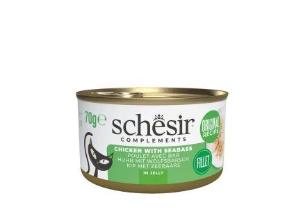 Schesir konzerva Kura a morsky vlk 70g