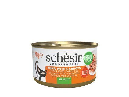 Schesir konzerva Tuniak s mrkvou v zele 70g