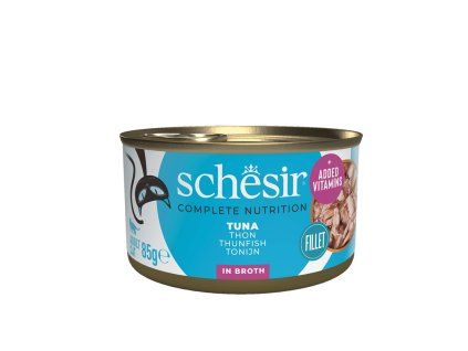 Schesir CB Wet Tuniak vo vývare konzerva 85g