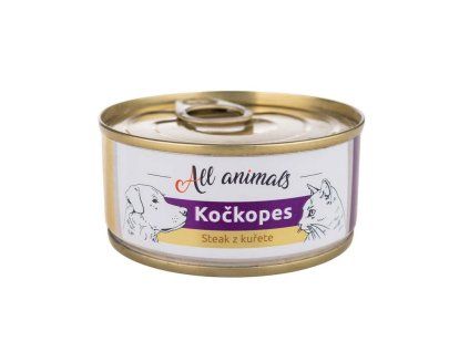All Animals Kočkopes Kuraci steak 100g