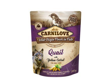 Carnilove Prepelica Pate 300g
