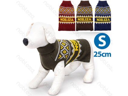 Sveter Alpine pre psa Nobleza - S 25cm