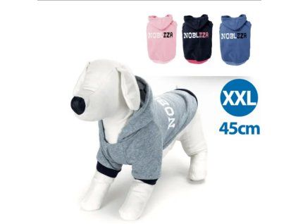 Nobleza Hoodie Mikina siva XXL