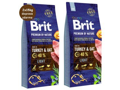 Brit Premium Light 2x15kg