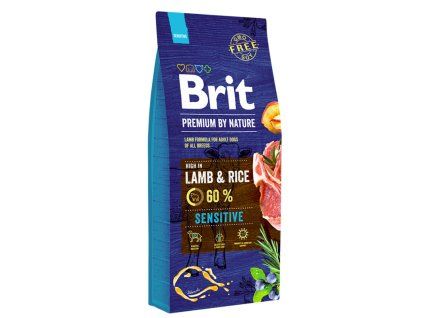 Brit Premium Sensitive Lamb 15kg