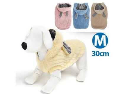 Nobleza Kabát Fluffy zlty M