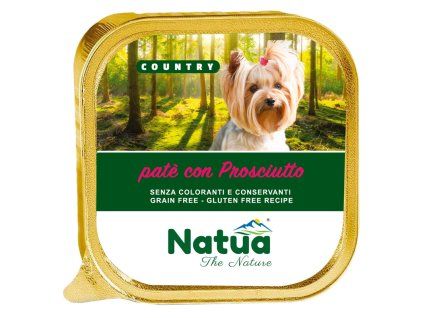 Natua Country Dog paté ham 100g