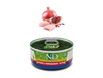 ND Farmina Prime Kitten Chicken 70g
