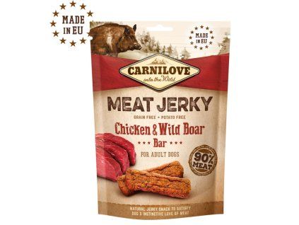 Carnilove Meat Jerky wildboar 100g